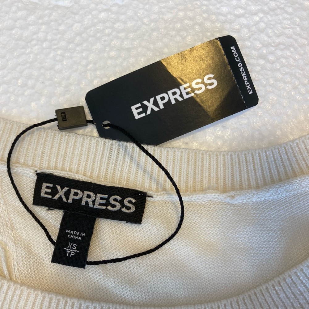 Express women’s long sleeve sweater Sz XS, NWT - Picture 8 of 11
